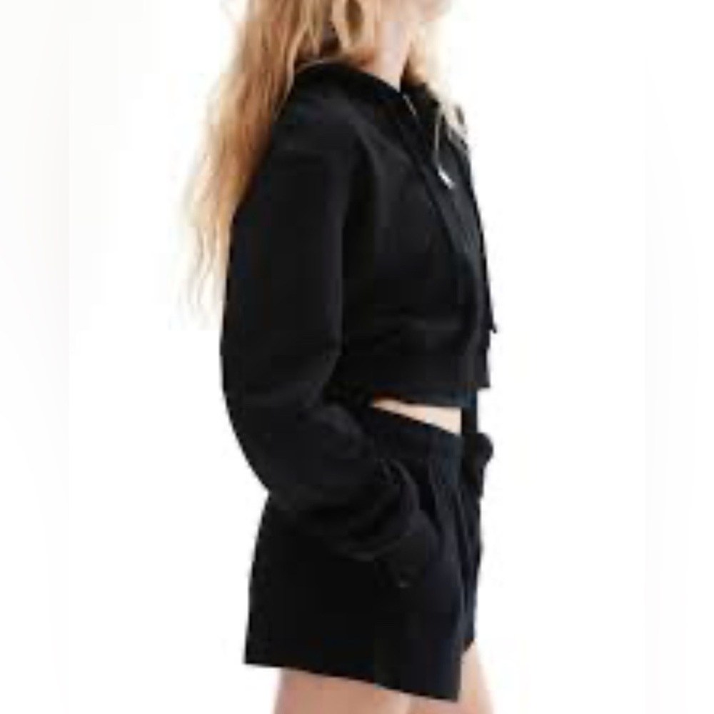 H&M CROP HOODIE